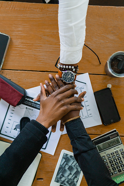 We are a team — collaboration and shared goals